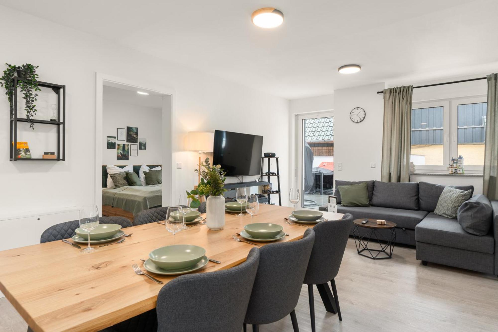 Apartamento Easycastle 6P Terasse Switch Tv Bad Driburg Exterior foto