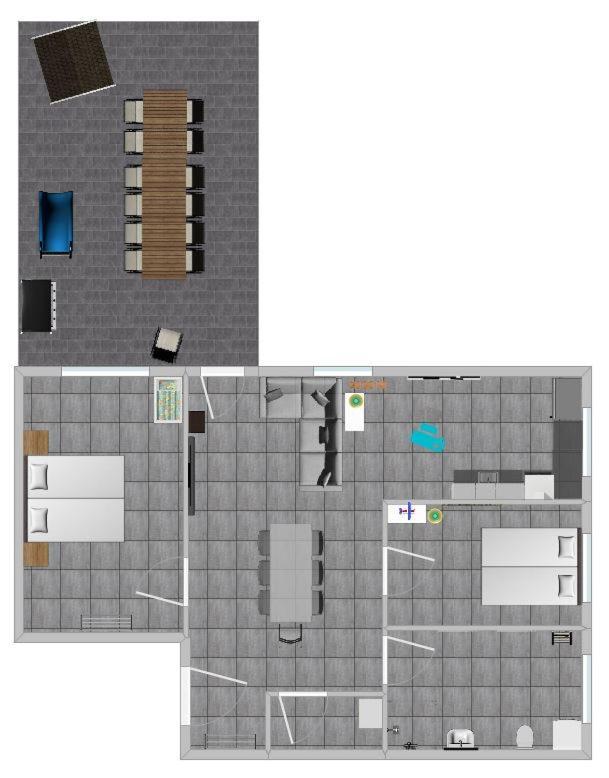 Apartamento Easycastle 6P Terasse Switch Tv Bad Driburg Exterior foto